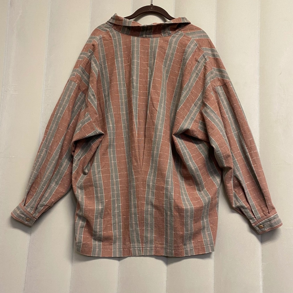 Vintage Issey Miyake Women's Top Medium Funnel Neck Lagenlook 80s 90s Designer - Picture 6 of 12